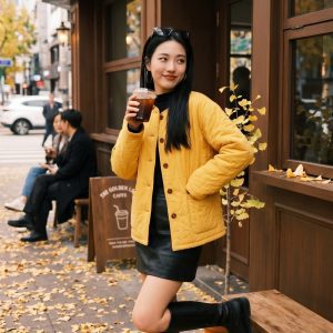 Luxury Winter Fox Fur Coat with Hood